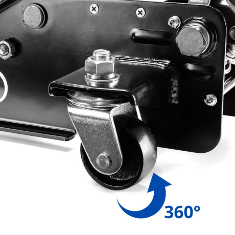 Hidraulikus alacsony profilú, dupla dugattyús emelő 3T D3023