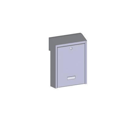 W3 postaláda RAL9006