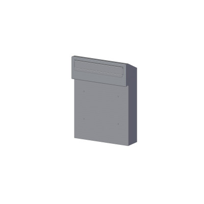 W3 postaláda RAL7016 / rozsdamentes