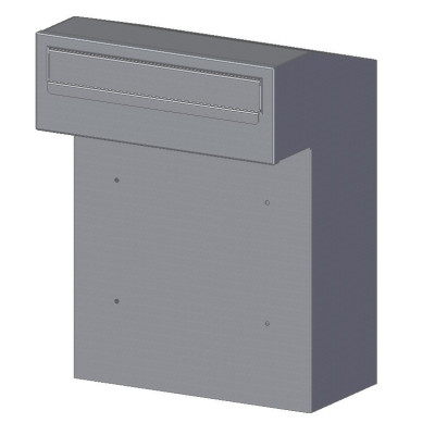 W3 - 2 postaláda antracit W3 - 2 postaláda antracit