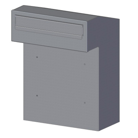 W3 - 2 postaláda antracit