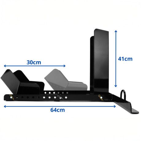 Motorkerékpár-szállító állvány utánfutókhoz D1719