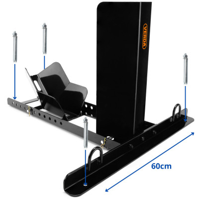 Motorkerékpár-szállító állvány utánfutókhoz D1719