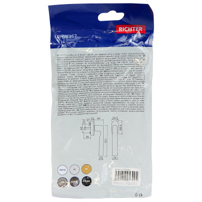 RHW.167.F9016 ablak kilincs