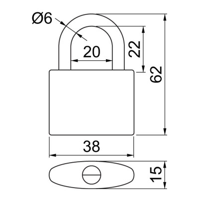 RV.OVAL.38.JU3 lakat, csíkos