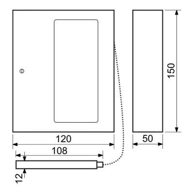 TS.1021.G.SU tűzvédelmi szekrény