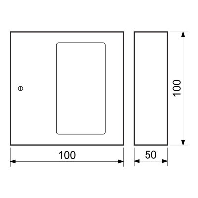 TS.1010.G.SU tűzvédelmi szekrény közös kulccsal