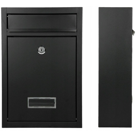 D3664 postaláda fekete