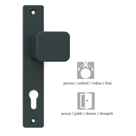 K05G kilincs-gomb jobbos, kapura