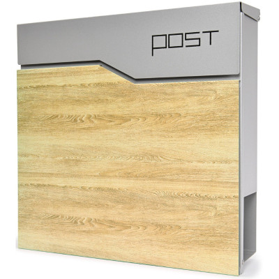 S3637 postaláda ezüst + faimitáció