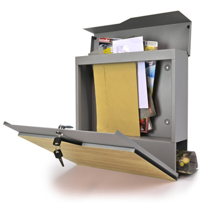 S3637 postaláda ezüst + faimitáció