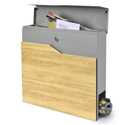 S3637 postaláda ezüst + faimitáció