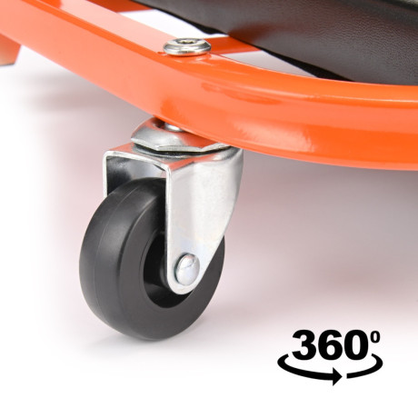 Összecsukható ülő / fekvő - műhely szerelőpad 2v1 SN6711