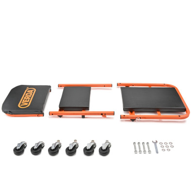 Összecsukható ülő / fekvő - műhely szerelőpad 2v1 SN6711