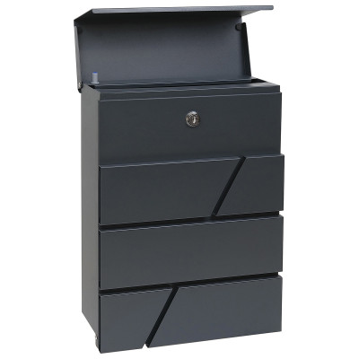 BK.524.AM postaláda antracit