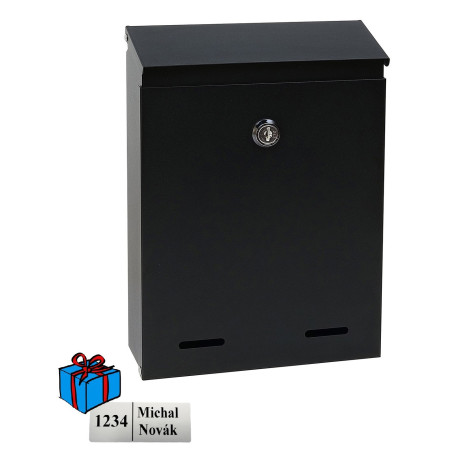 BK.516.CM postaláda fekete