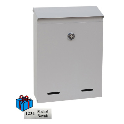 BK.516.SM postaláda ezüst