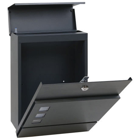 BK.525.G.AM postaláda antracit