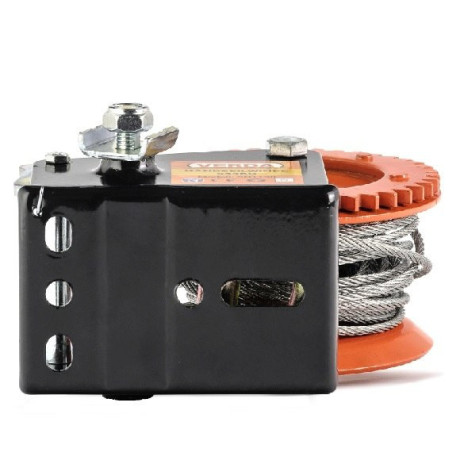 D1130 Kézi csörlő kurblival, 544 kg húzóerővel