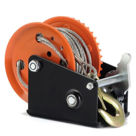 D1130 Kézi csörlő kurblival, 544 kg húzóerővel