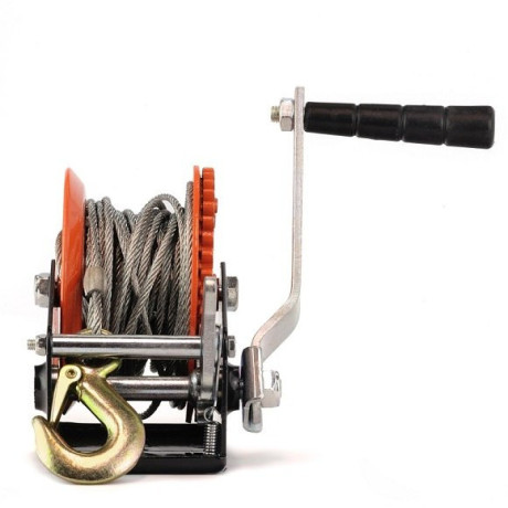 D1130 Kézi csörlő kurblival, 544 kg húzóerővel