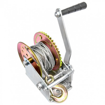 WK540 kézi köteles csörlő kurblival, 545 kg húzóerővel