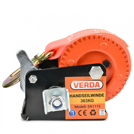 D1115 kézi hajtókaros szíjcsörlő 360 kg