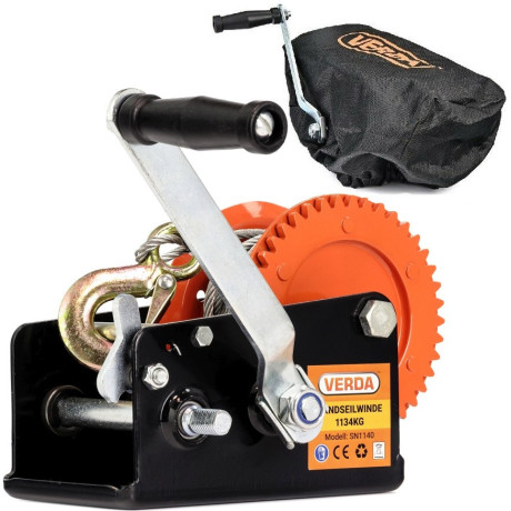 D1140 kézi tekerős drótköteles csörlő 1134 kg