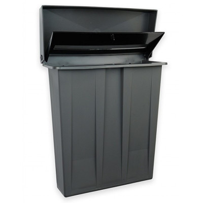 PH műanyag postaláda szürke