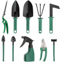 D3010 kerti szerszámkészlet 10 db-os, bőröndben