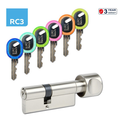 EURO Secure biztonsági zárbetét gombos