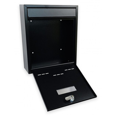 BK.20 D CE postaláda fekete struktúrált