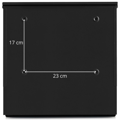 D3638 postaláda fekete + faimitáció