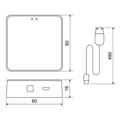 DG.02.TTLOCK SMART központi átjáró