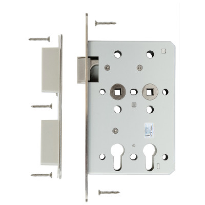 EN.304.2PZ.72.40+80.L bevésőzár két cilinderbetéthez