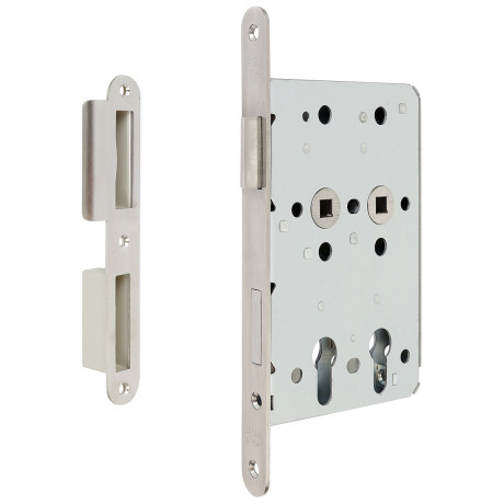 EN.304.2PZ.72.40+80.P bevésőzár két cilinderbetéthez