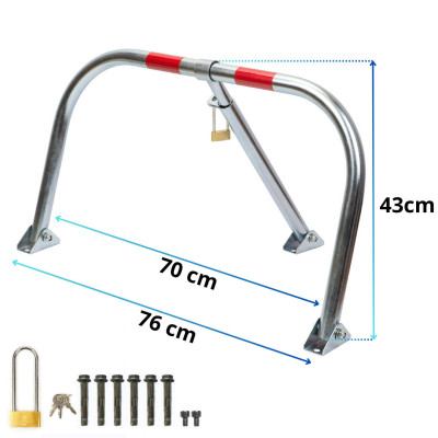 US04 lehajtható parkolásgátló