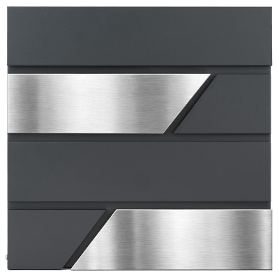 D3711 postaláda antracit + rozsdamentes