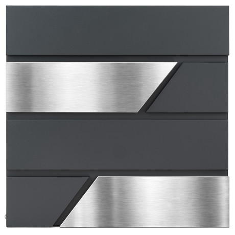 D3711 postaláda antracit + rozsdamentes