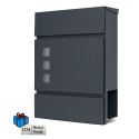 D3717 postaláda antracit