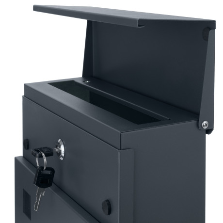 D3717 postaláda antracit
