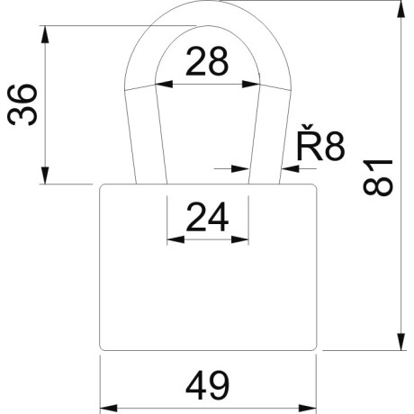 RV 12 50 visiaci zámok 