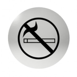 Označenie dverí samolepiace - zákaz fajčenia