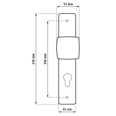 Guľa hranatá satén D