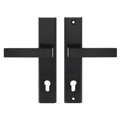 TOTAL vchodové kovanie čierne TOTAL vchodové kovanie čierne