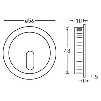Zámok PO - zostava ´mosadz ZOKKMB Zámok PO - zostava ´mosadz ZOKKMB