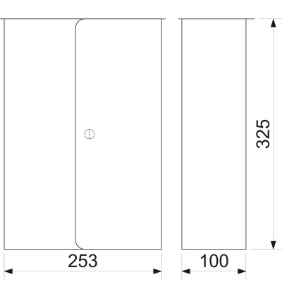 BK.172.AM/W poštová schránka