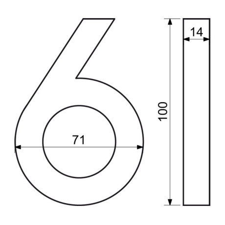 RN.100LV.6.AL.AM.3D číslo "6"