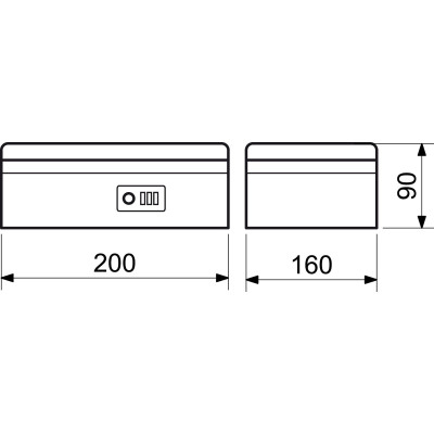 TS.3008 pokladnička s kódovým zámkom TS.3008 pokladnička s kódovým zámkom