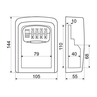KB.G3 schránka na kľúče